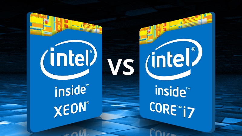 Lựa chọn sử dụng CPU Xeon hay Core i7